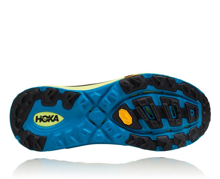 Chaussure Trail Hoka One One Mafate Speed 2 Homme - Noir/Bleu - ZLP-327189